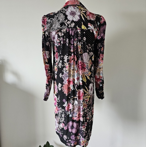 Anthropologie Maeve Xs Floral Patterned Shirt Button Up Long Sleeve - Picture 3 of 7